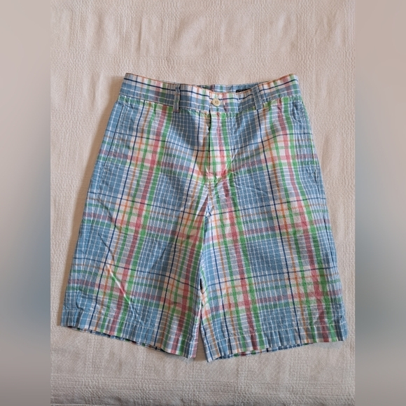 Vineyard Vines boys size 10 plaid shorts, VGUC - Picture 1 of 5